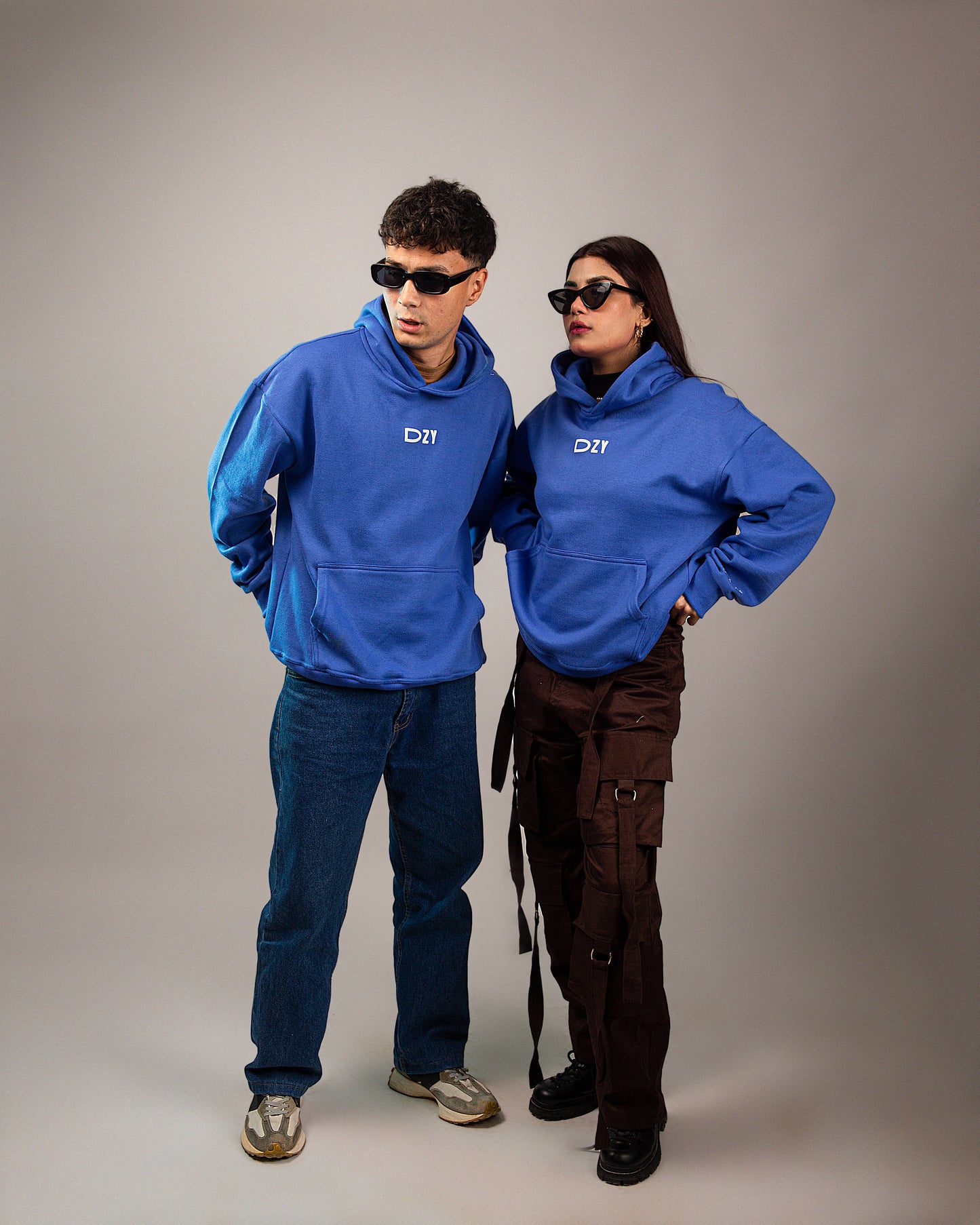 THE REPLAY HOODIE - Sapphire Blue