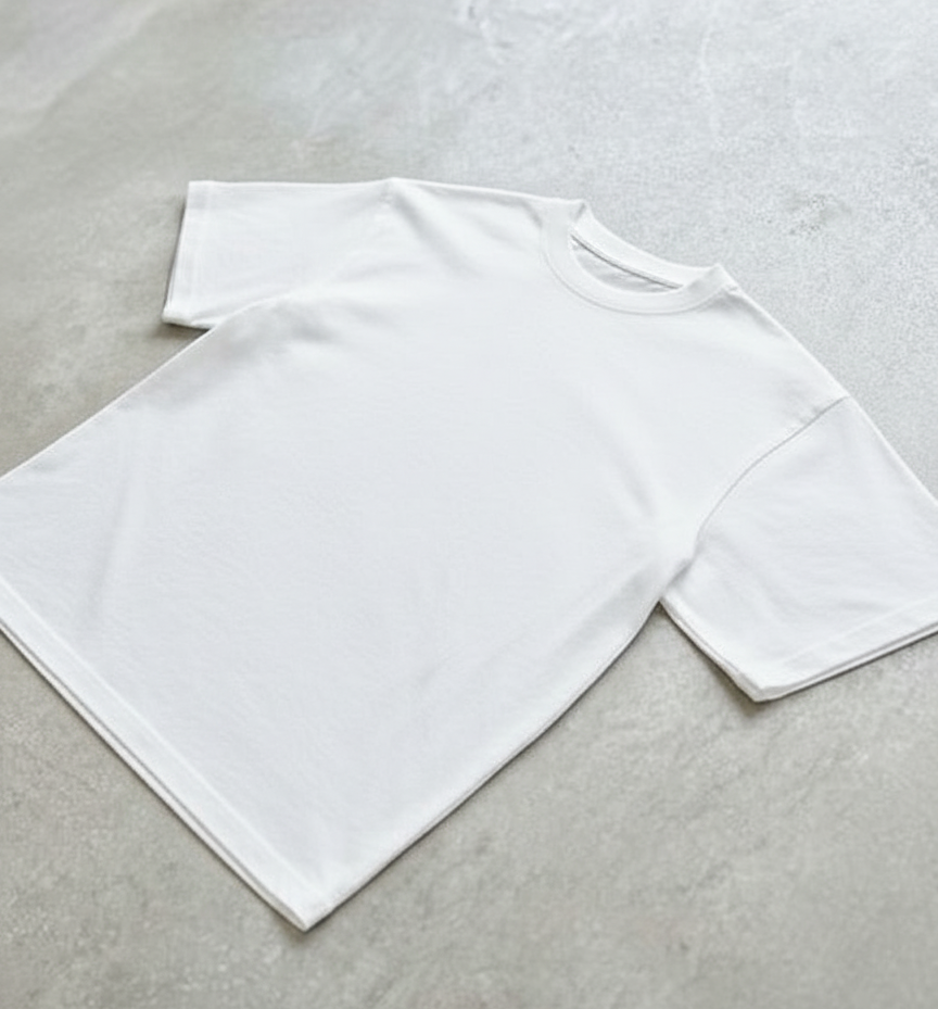 Essential White Tee (Oversized)