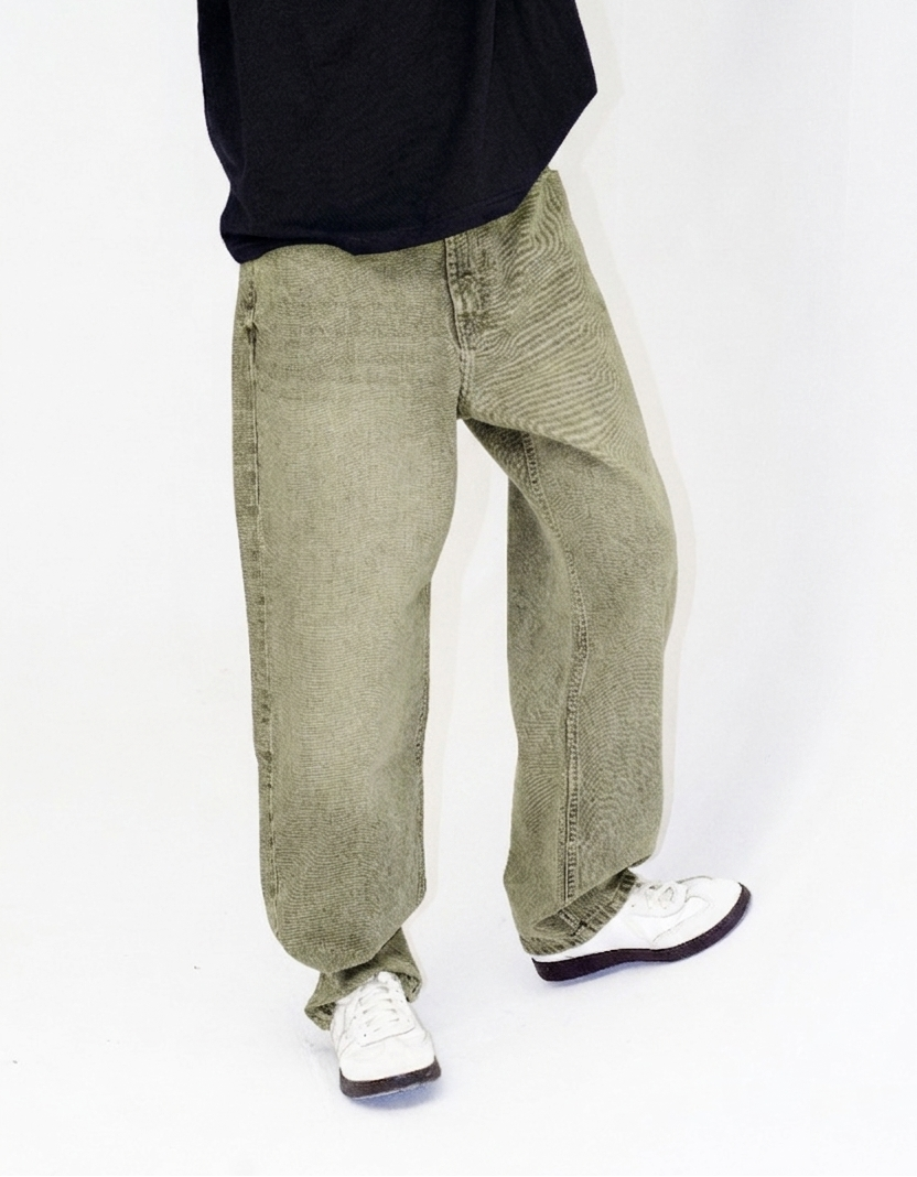 The Matcha Drift Denims
