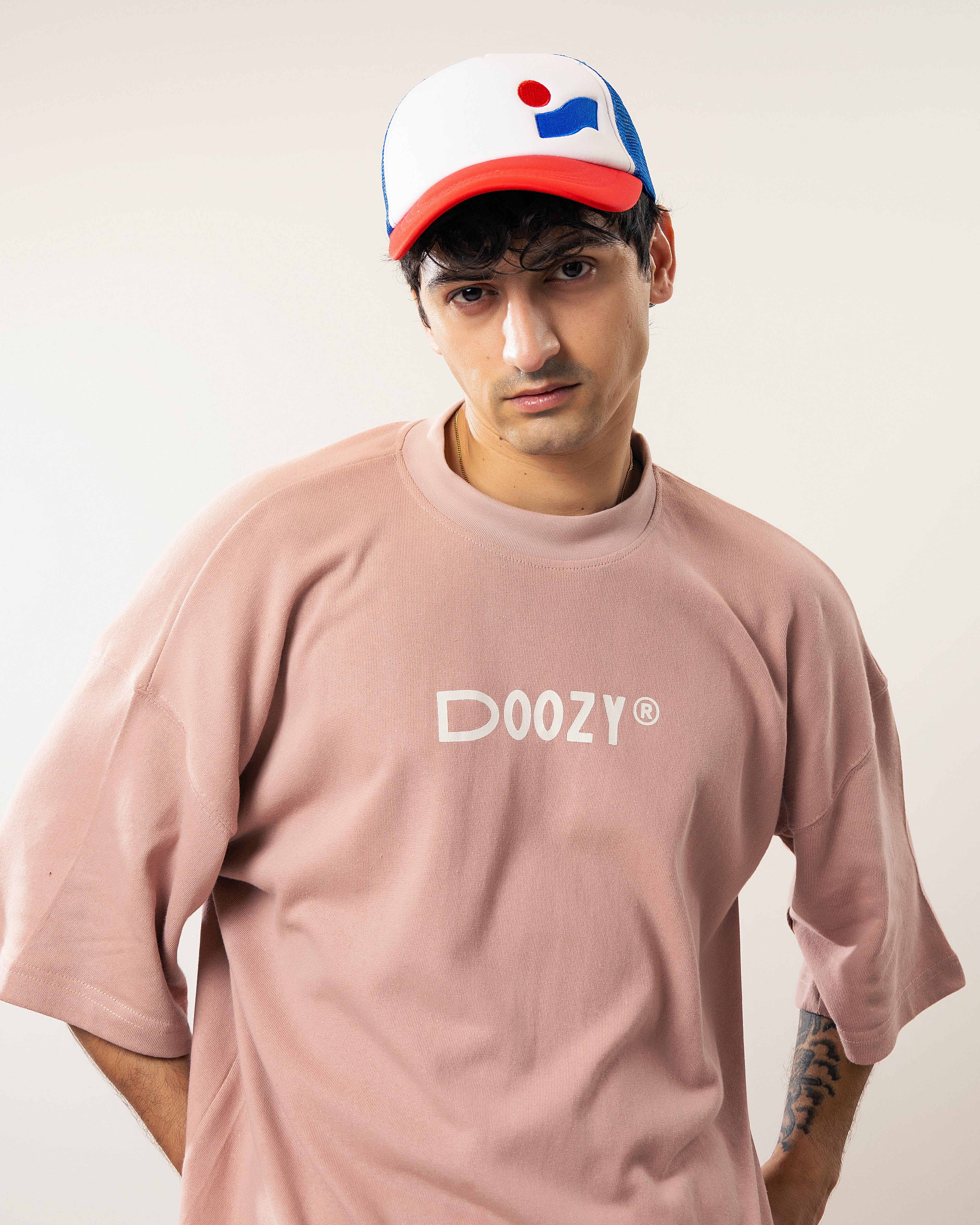 The Almost Famous Boxy Fit Tee - Light Salmon