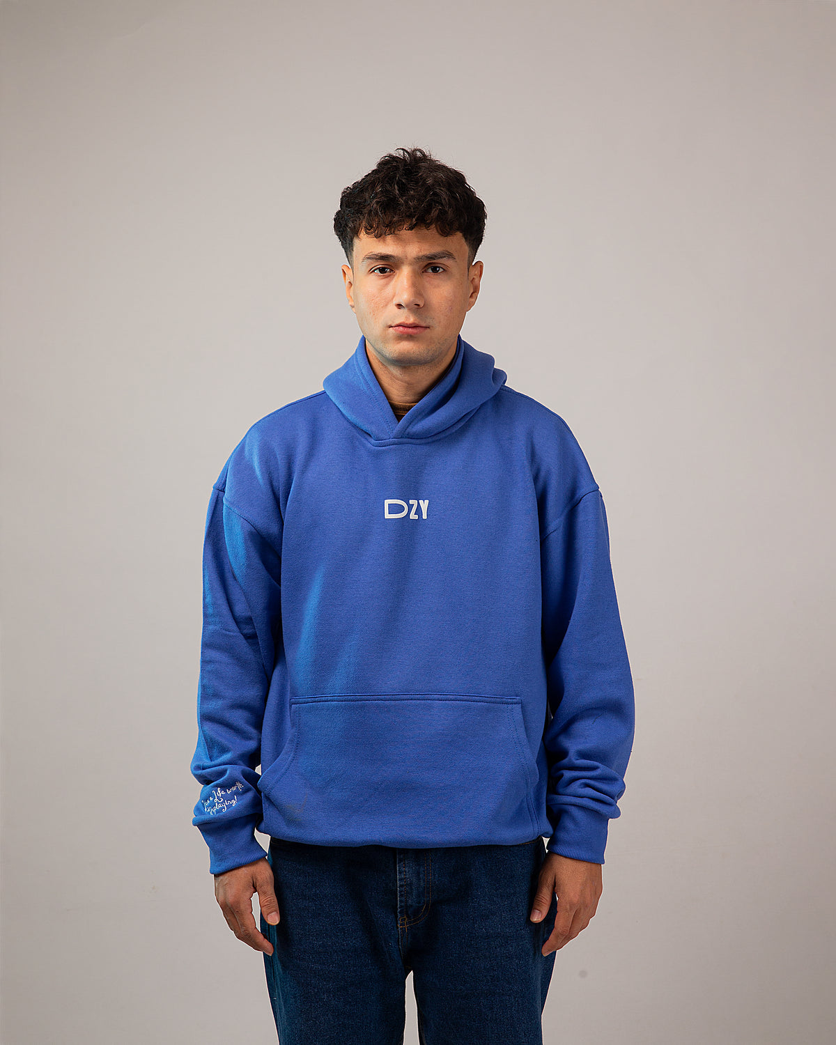 The Owners Club Oversized Hoodie - Royal Blue
