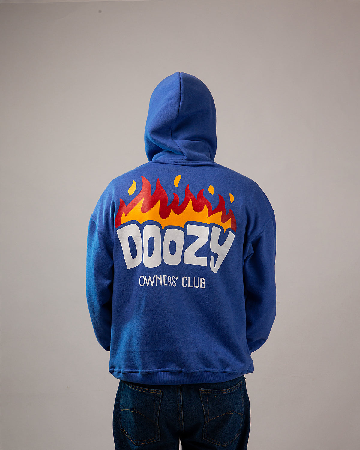 The Owners Club Oversized Hoodie - Royal Blue