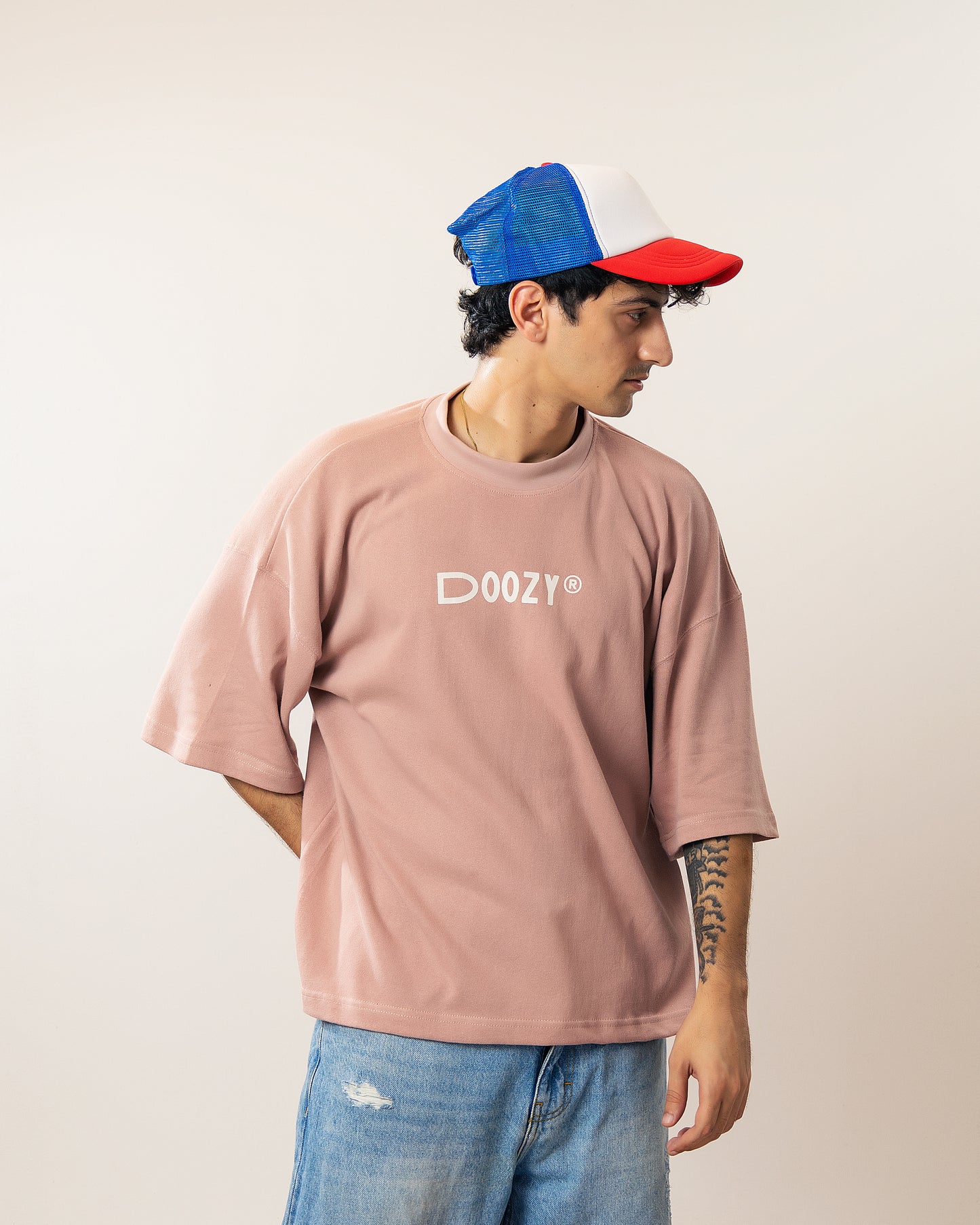 The Famous Boxy Oversized Tshirt - Light Salmon