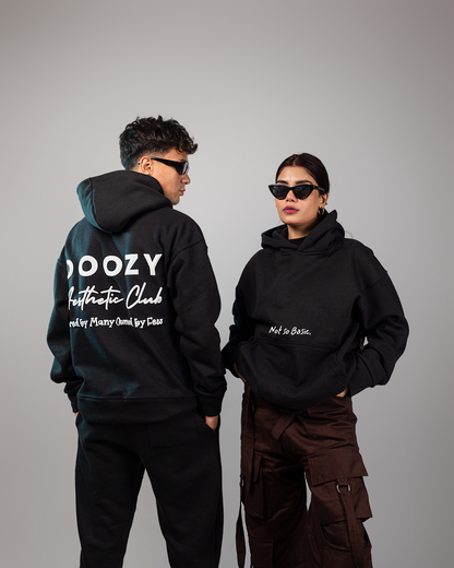 THE Not So Basic HOODIE - True Black