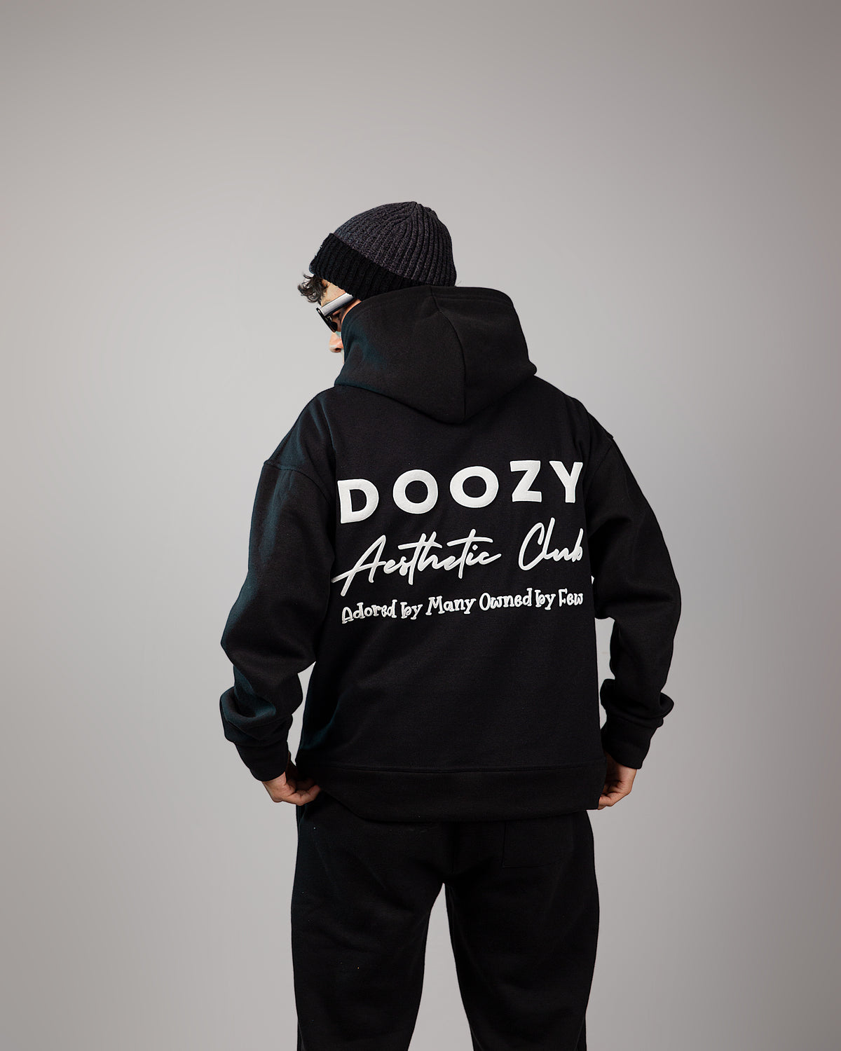 The Not So Basic Oversized Hoodie - True Black