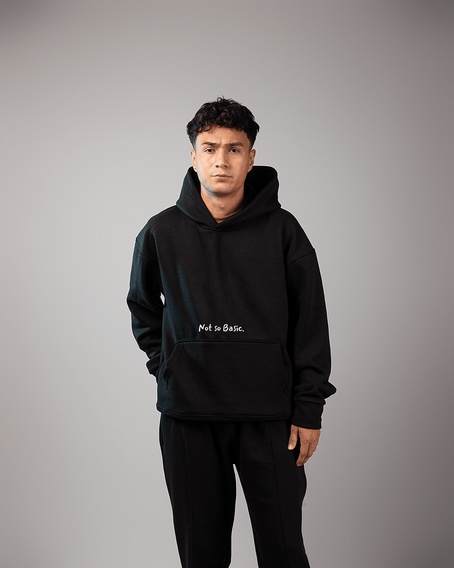 THE Not So Basic HOODIE - True Black