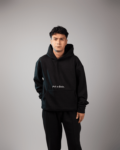 THE Not So Basic HOODIE - True Black