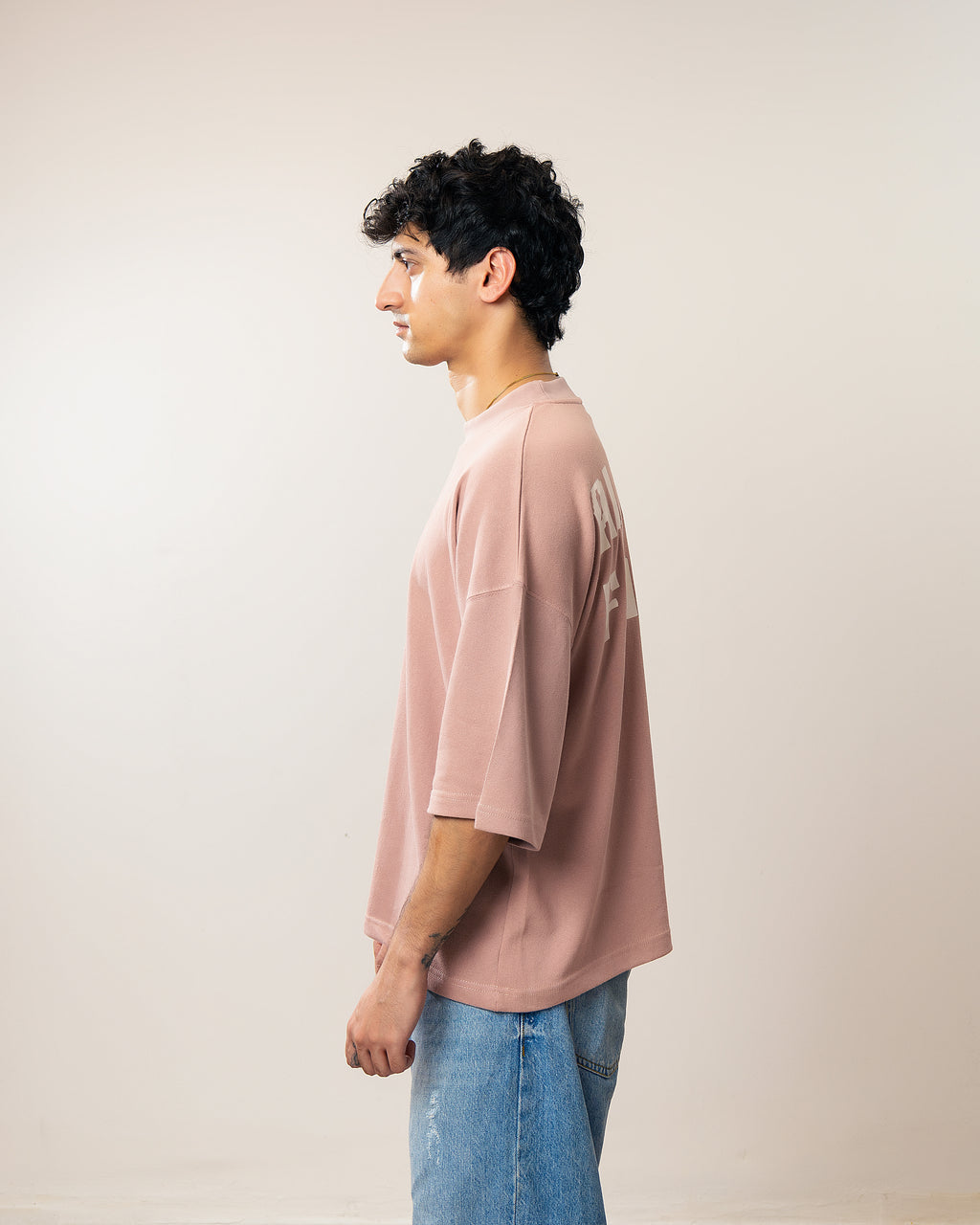 The Almost Famous Boxy Fit Tee - Light Salmon