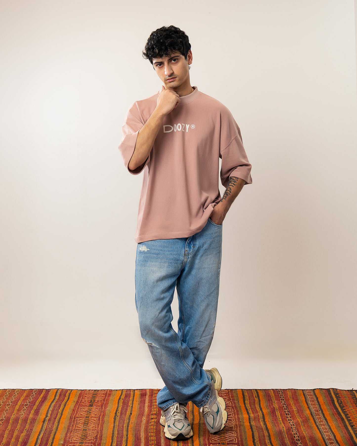 The Famous Boxy Oversized Tshirt - Light Salmon