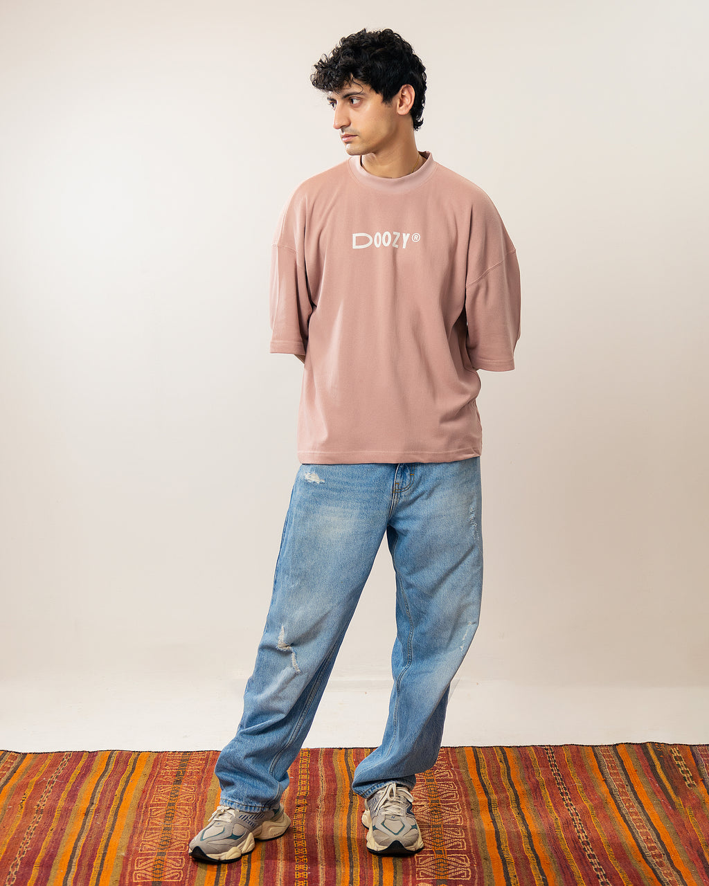 The Almost Famous Boxy Fit Tee - Light Salmon