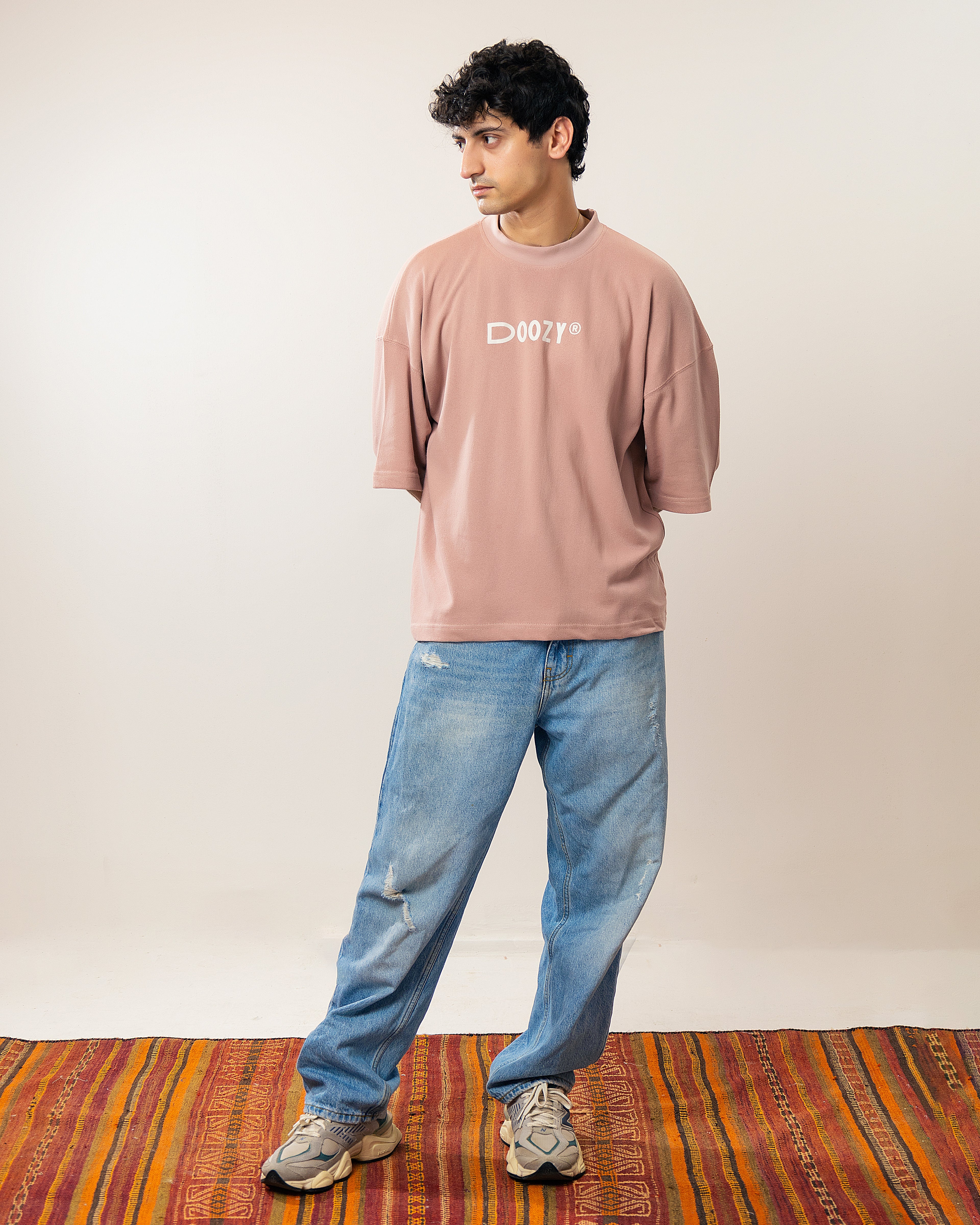 The Almost Famous Boxy Fit Tee - Light Salmon
