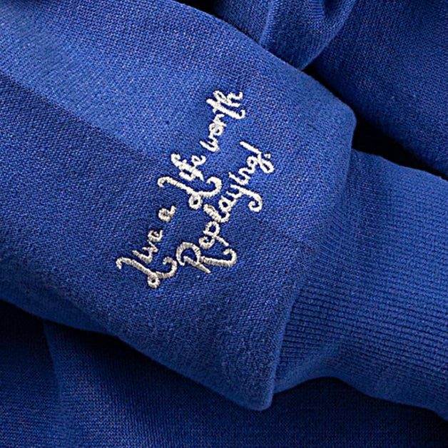 THE ETERNAL HOODIE - Sapphire Blue