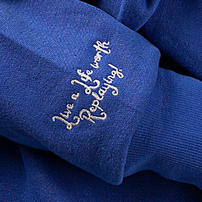 THE ETERNAL HOODIE - Sapphire Blue