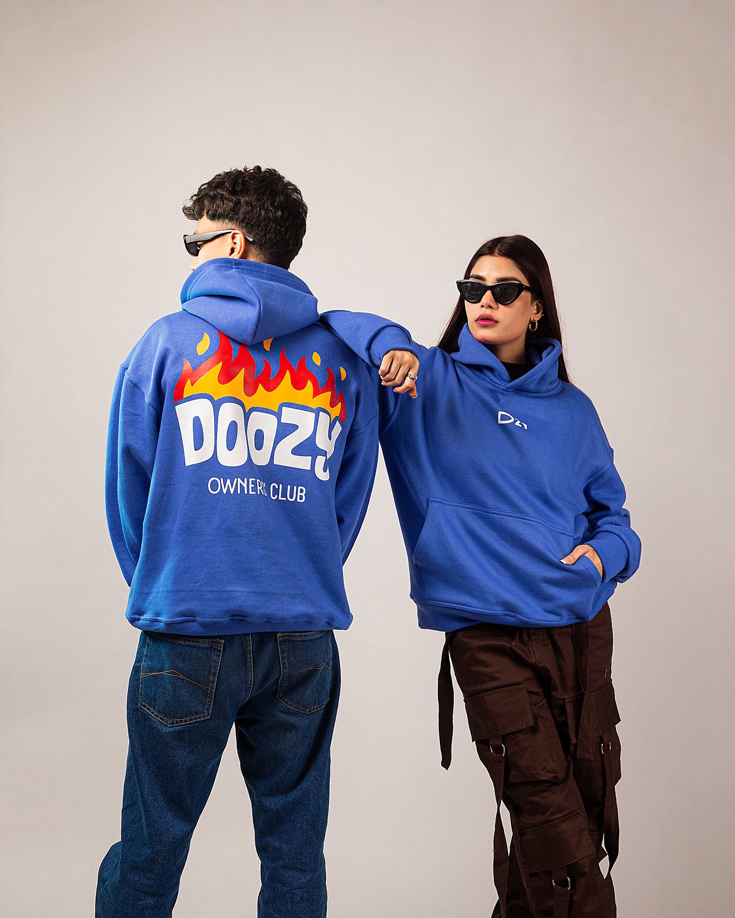 THE ETERNAL HOODIE - Sapphire Blue