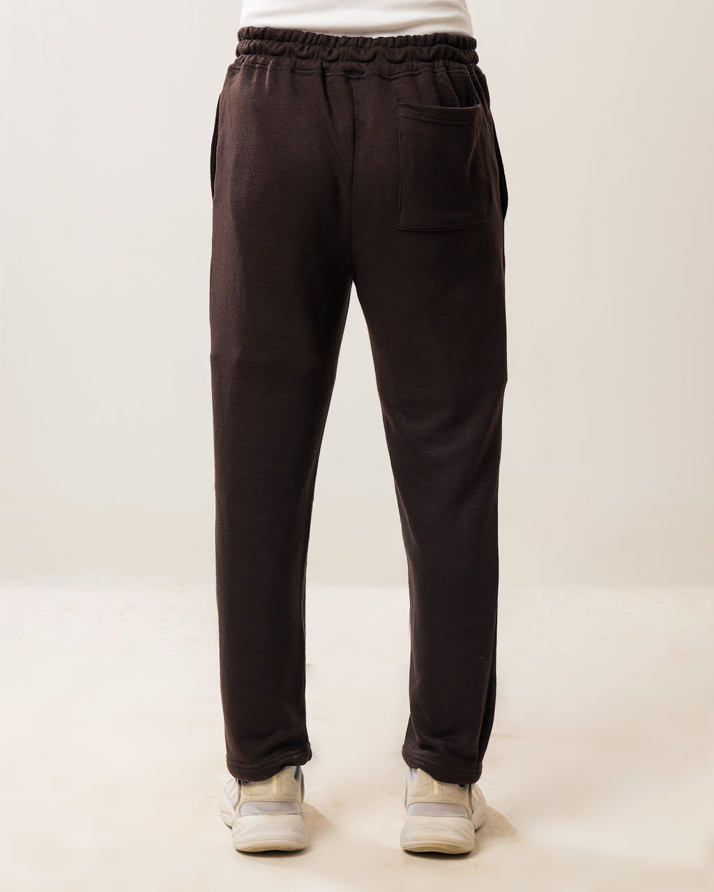 Everyday Pleated Lounge Pants - Mocha Brown