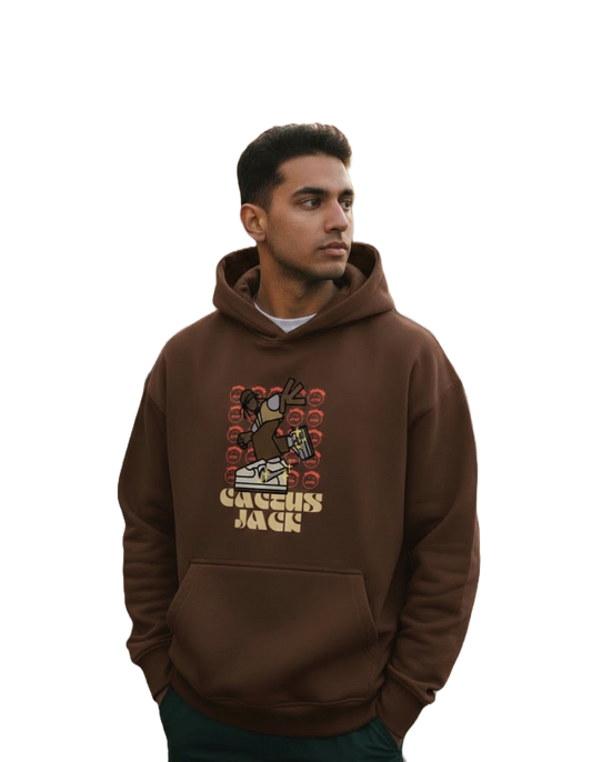 CACTUS JACK HOODIE - Deep Mocha