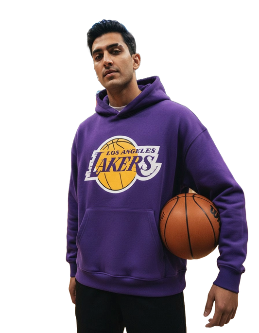 LA LAKERS HOODIE - Deep Purple