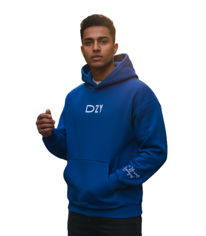 THE REPLAY HOODIE - Sapphire Blue