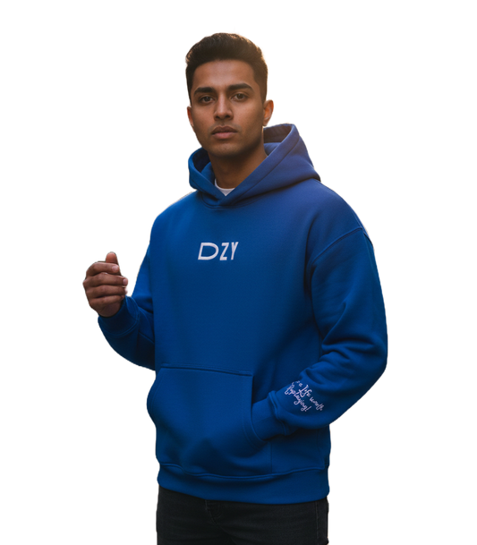 THE REPLAY HOODIE - Sapphire Blue