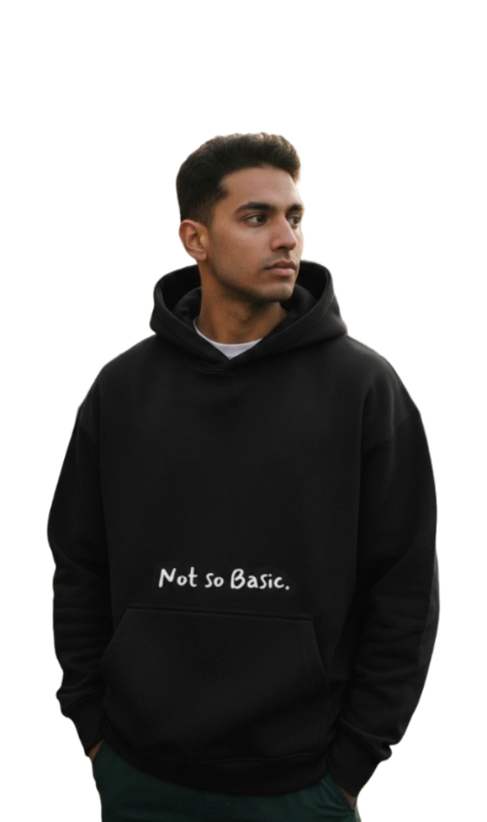 THE Not So Basic HOODIE - True Black