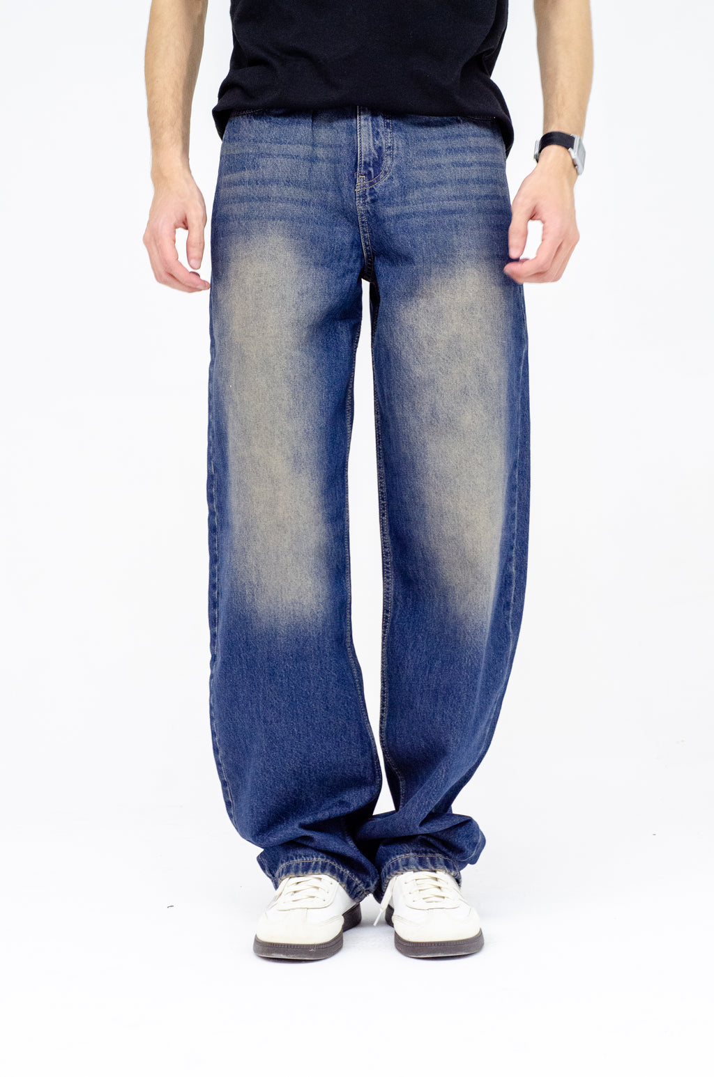 The Retro Fade Balloon Fit Denim