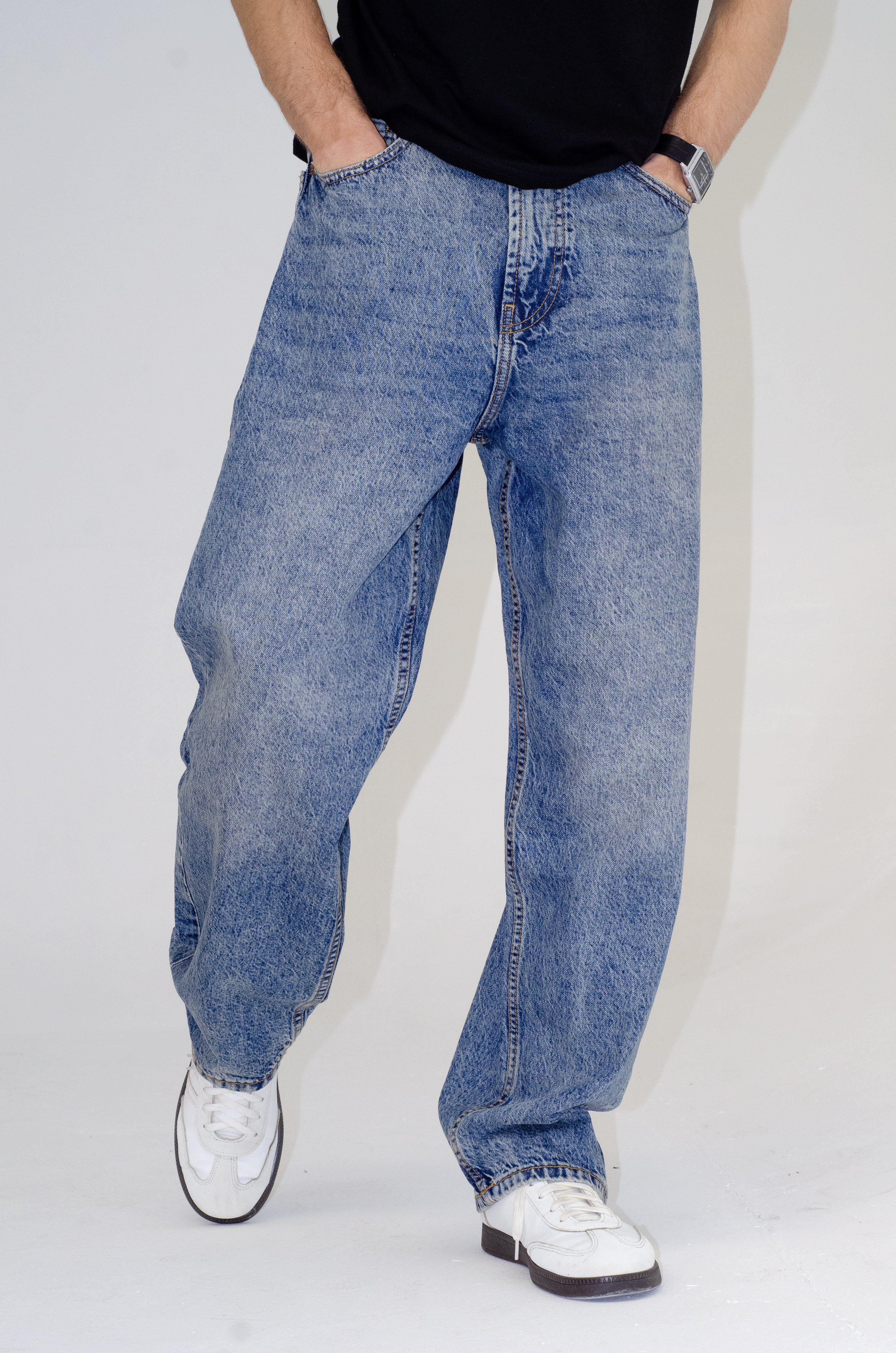 The 90s Grungy Baggy Denim