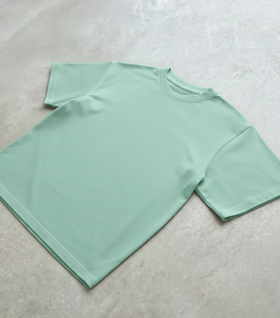 Essential Oversized Tee - Sage Green