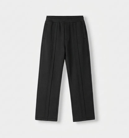 Everyday Pleated Pants V2.0 - Black