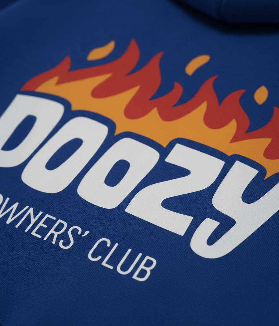 THE REPLAY HOODIE - Sapphire Blue