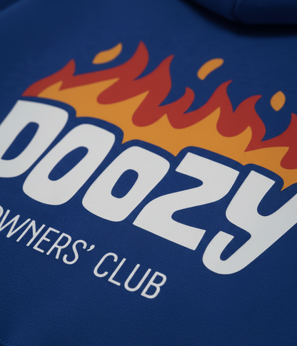 THE REPLAY HOODIE - Sapphire Blue