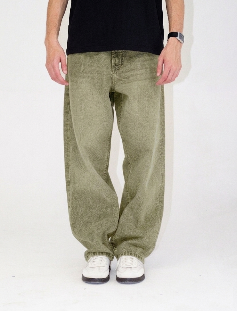 The Matcha Drift Denims