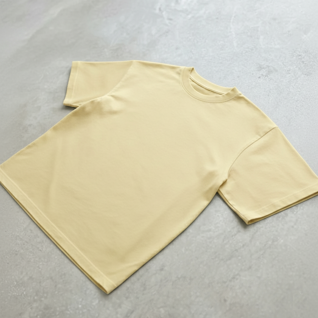Essential Oversized Tee - Butter