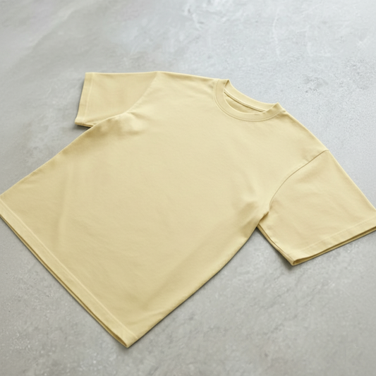 Essential Oversized Tee - Butter