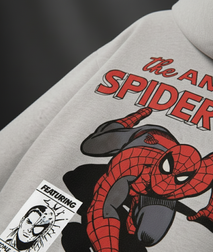 THE AMAZING SPIDERMAN HOODIE - Grey