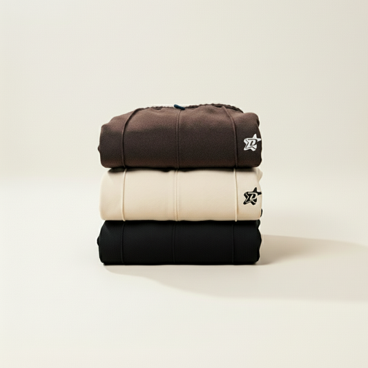 Pack of 3 - Everyday Pleated Trousers