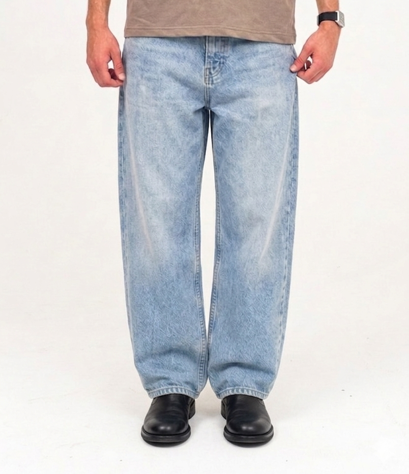 The Core Straight Fit Denims - Horizon