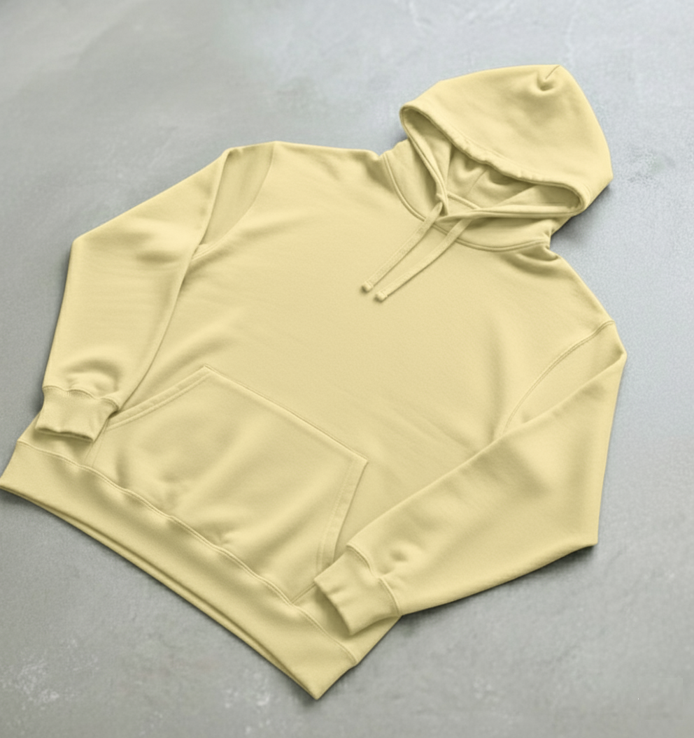 Signature Hoodie - Pale Yellow