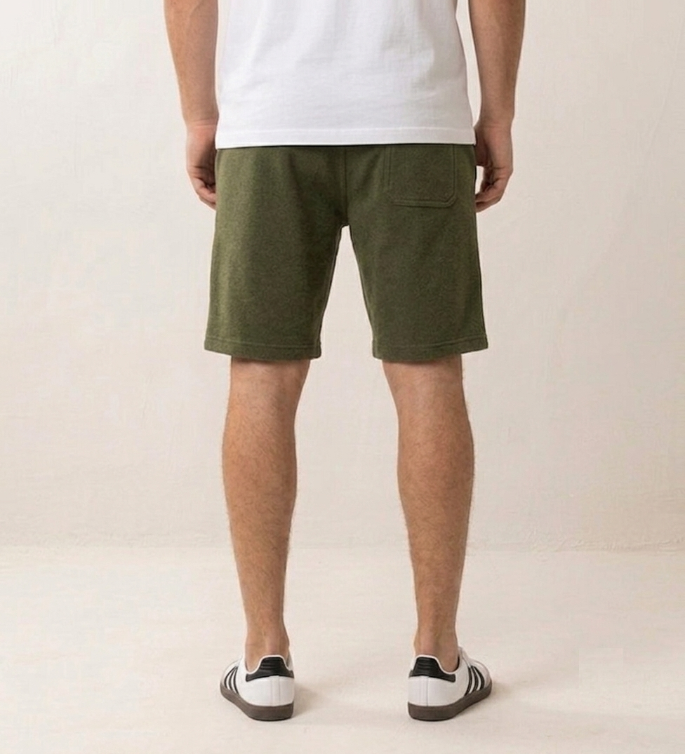 Everyday Pleated Shorts - Olive