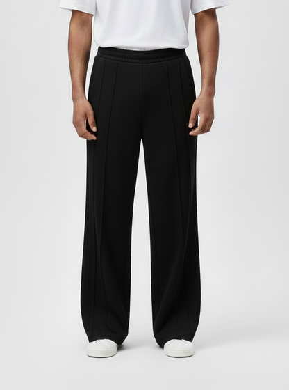 Everyday Pleated Pants V2.0 - Black