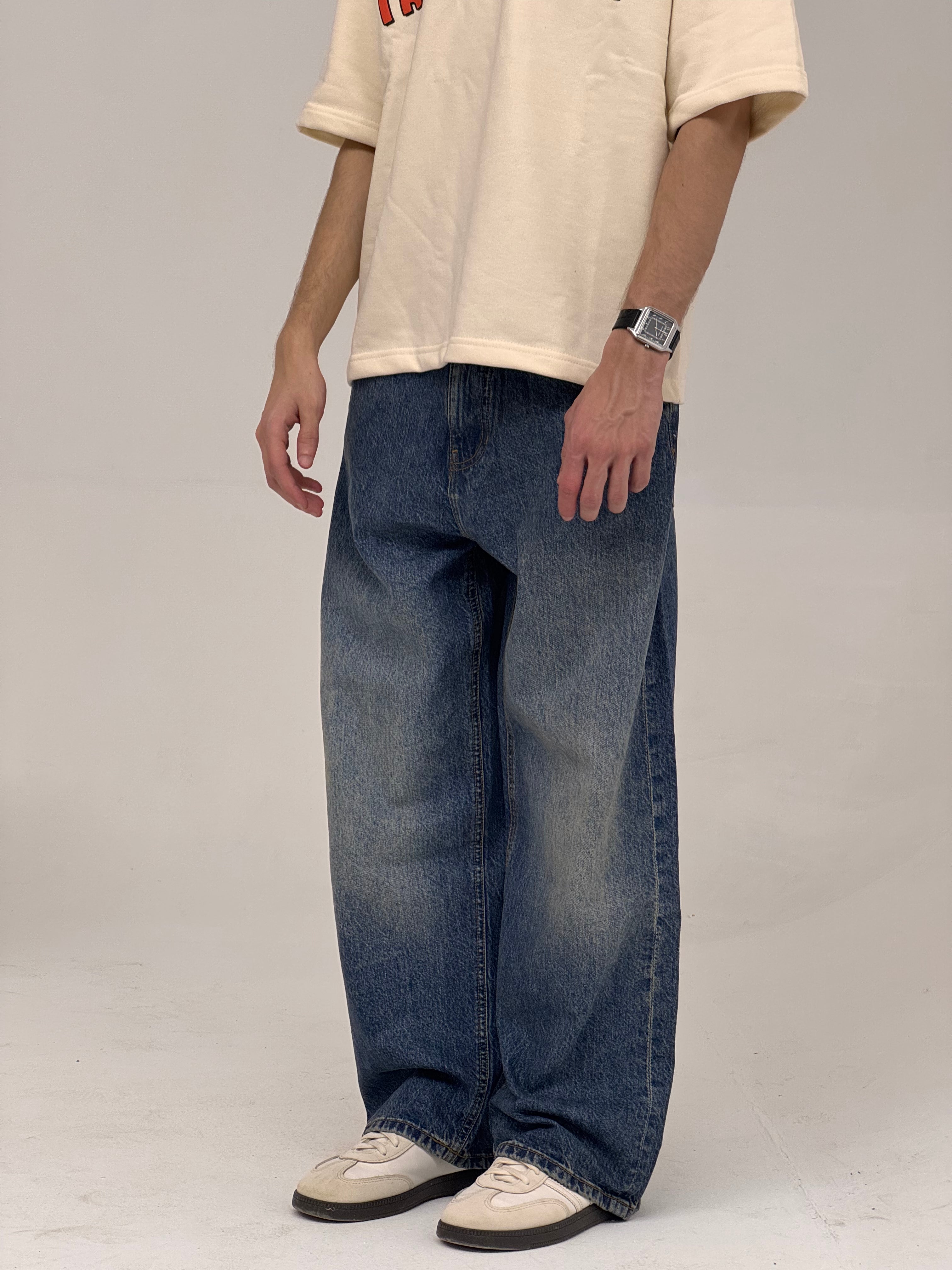 The Core Baggy Fit Denims - Heritage