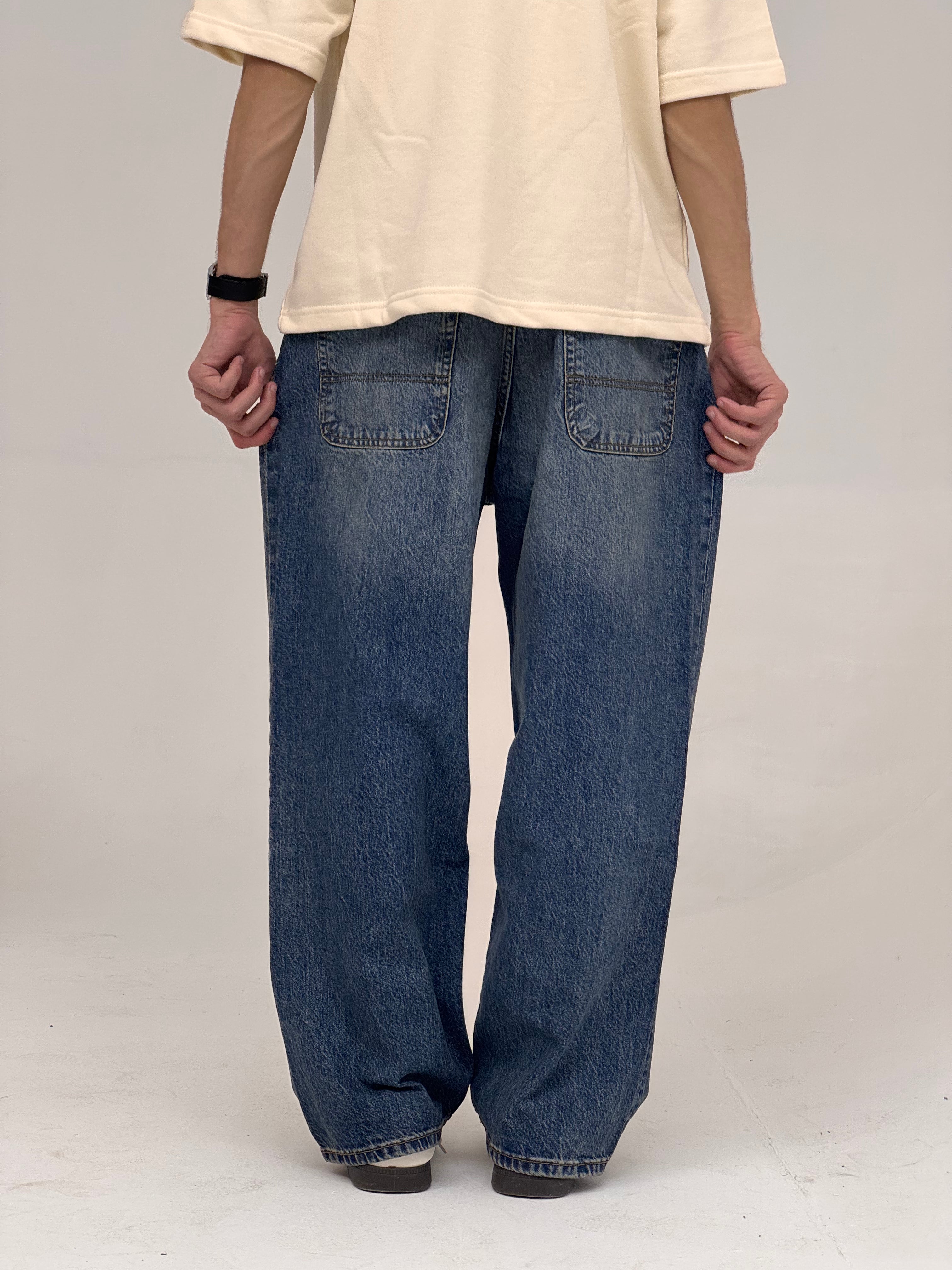 The Core Baggy Fit Denims - Heritage