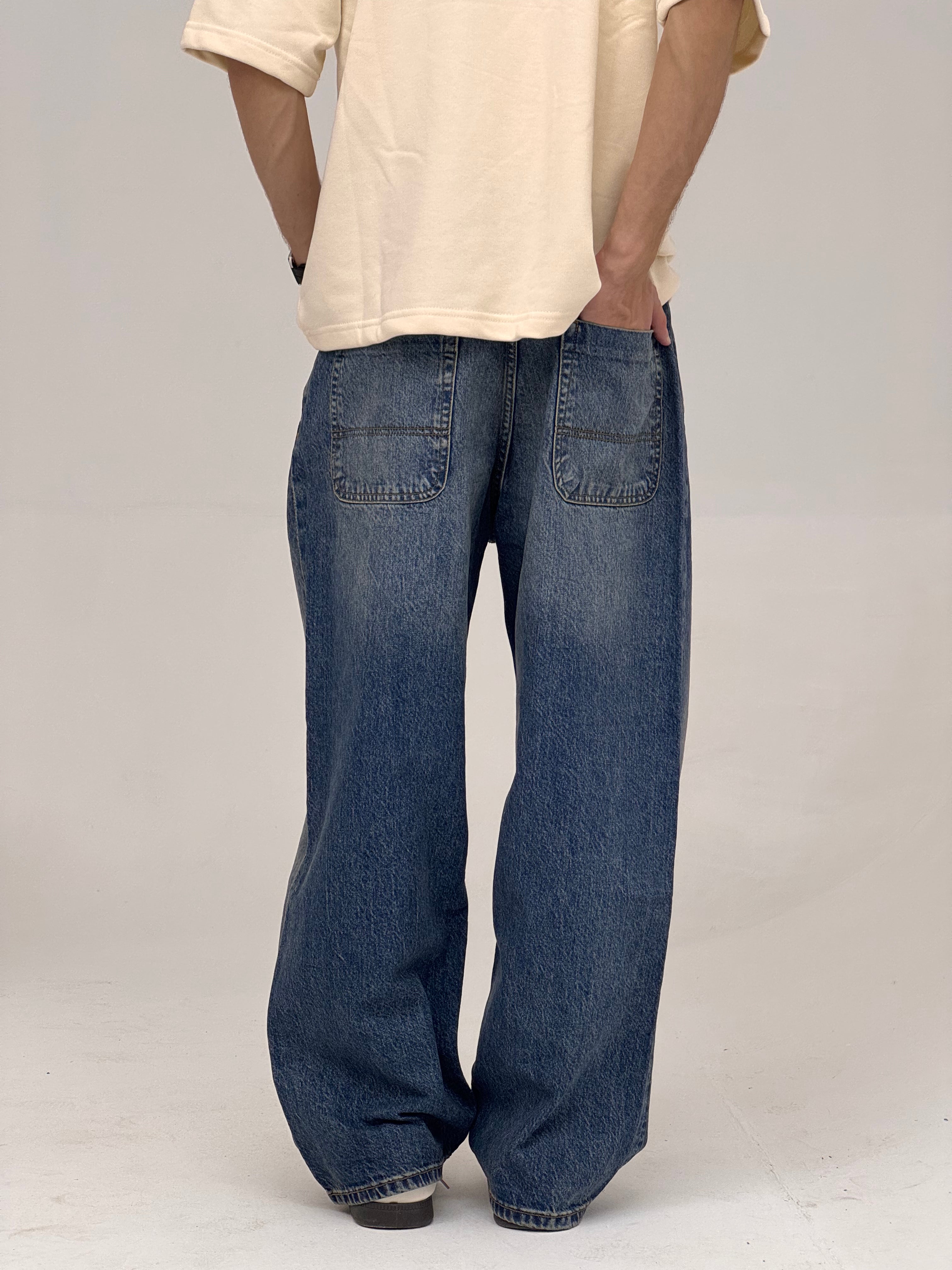 The Core Baggy Fit Denims - Heritage