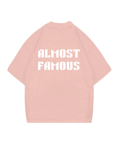 The Famous Boxy Oversized Tshirt - Light Salmon