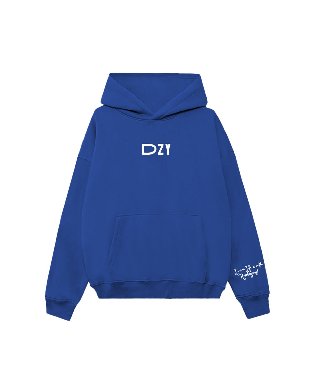 The Owners Club Oversized Hoodie - Royal Blue