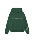 The Dreamers Oversized Hoodie - Bottle Green