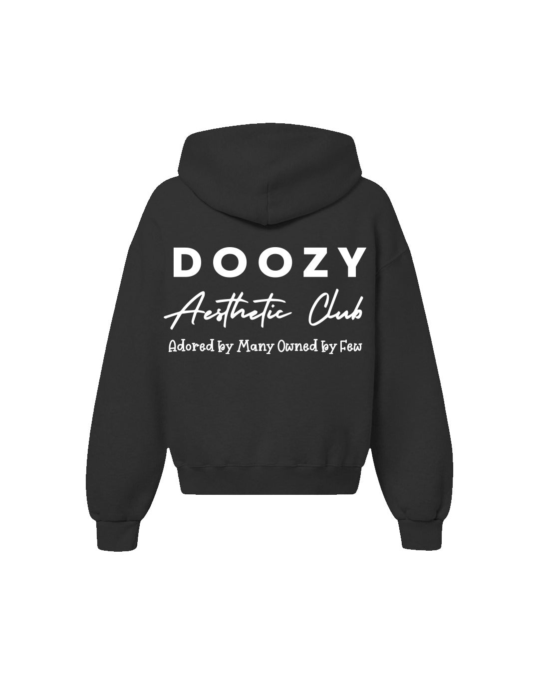 The Not So Basic Oversized Hoodie - True Black