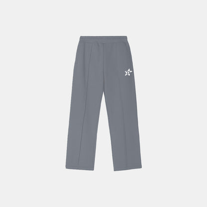 Everyday Pleated Trousers - Smoky Gray