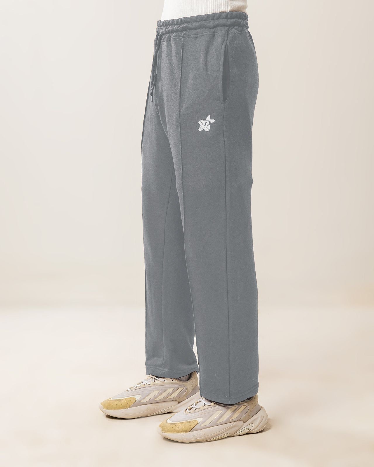 Everyday Pleated Trousers - Smoky Gray