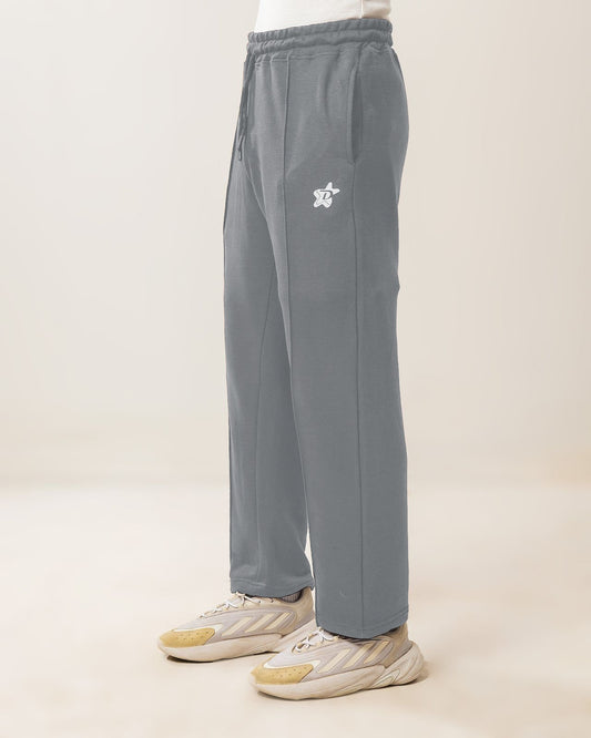 Everyday Pleated Trousers - Smoky Gray