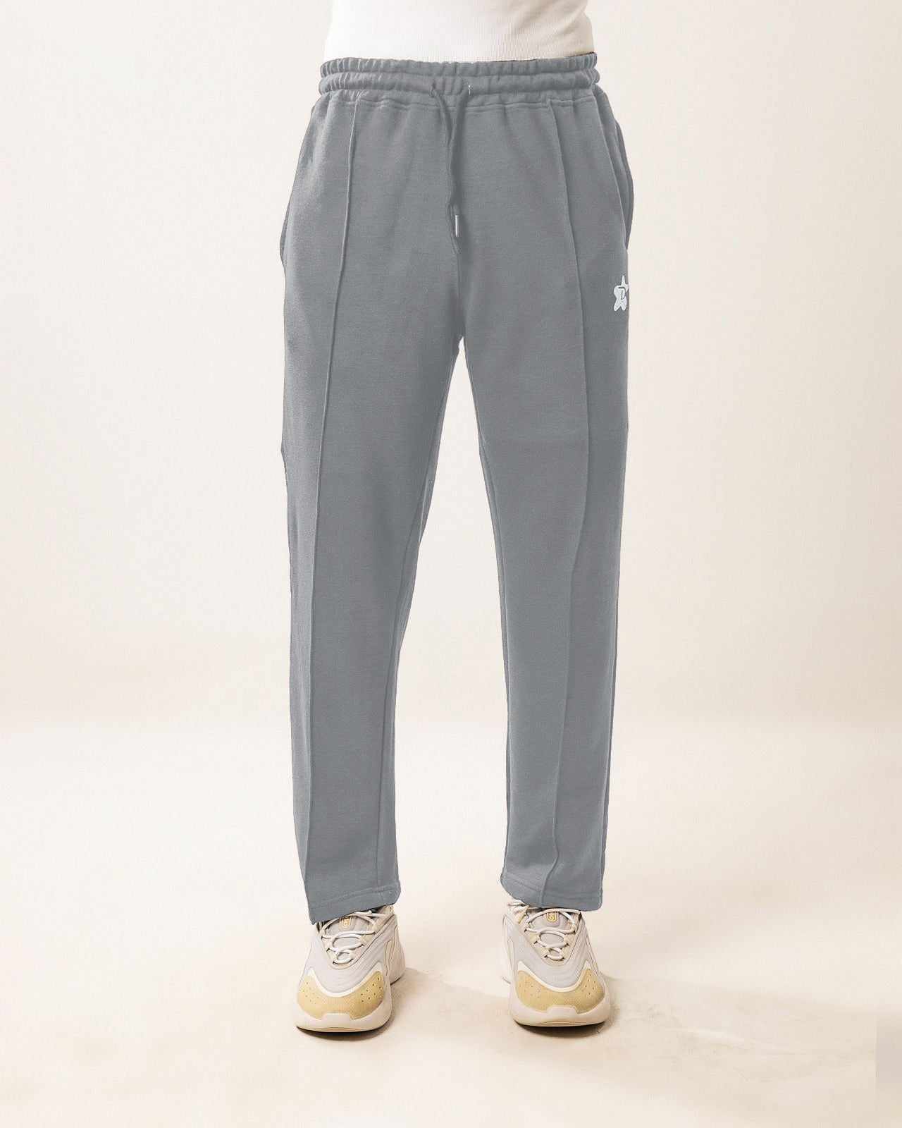 Everyday Pleated Trousers - Smoky Gray